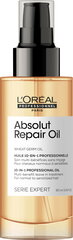 Suojaöljy vaurioituneille hiuksille L'Oréal Professionnel Absolut Repair 10-in-1 Oil 90ml hinta ja tiedot | Naamiot, öljyt ja seerumit | hobbyhall.fi