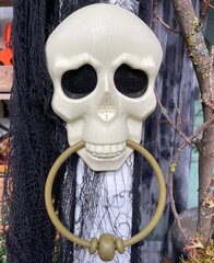 Halloween-koriste ovikello, 24,5 cm hinta ja tiedot | Juhlakoristeet | hobbyhall.fi