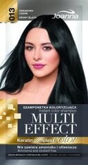 Toning shampoo Joanna Multi Effect 35 g, 013 Ebony Black hinta ja tiedot | Hiusvärit | hobbyhall.fi