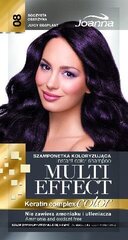 Sävyttävä shampoo Joanna Multi Effect 35 g, 08 Juicy Egoplant hinta ja tiedot | Hiusvärit | hobbyhall.fi