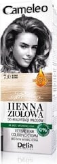 Hiusväri Delia Cosmetics Cameleo Henna Herbal 75 g, 7,0 Blondi hinta ja tiedot | Hiusvärit | hobbyhall.fi