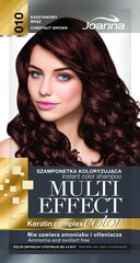 Toning shampoo Joanna Multi Effect 35 g, 10 Chestnut Brown hinta ja tiedot | Hiusvärit | hobbyhall.fi