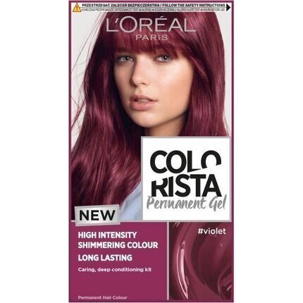 L'Oreal Colorista, #Violet, geelihiusväri hinta ja tiedot | Hiusvärit | hobbyhall.fi