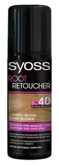Syoss Root Retoucher Tumeblond 120 ml hinta ja tiedot | Hiusvärit | hobbyhall.fi
