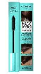 Hiussuihke L'Oreal Paris Magic Retouch Precision 8 ml, Dark Brown hinta ja tiedot | Hiusvärit | hobbyhall.fi