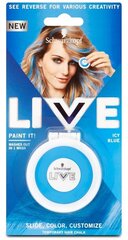 Pestävä hiusliitu Schwarzkopf Live Paint it!, 3,5 g, Icy Blue hinta ja tiedot | Hiusvärit | hobbyhall.fi