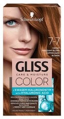 Hiusväri Schwarzkopf Gliss Color 7-7 COPPER DARK BLONDE hinta ja tiedot | Schwarzkopf Hajuvedet ja kosmetiikka | hobbyhall.fi