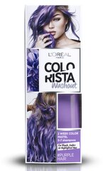 Väliaikainen hiusväri L'Oreal Paris Colorista Washout, Violetti hinta ja tiedot | Hiusvärit | hobbyhall.fi