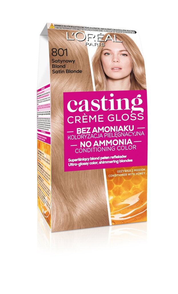 Casting Crème Gloss Light Color -kevytväri 801 hinta ja tiedot | Hiusvärit | hobbyhall.fi