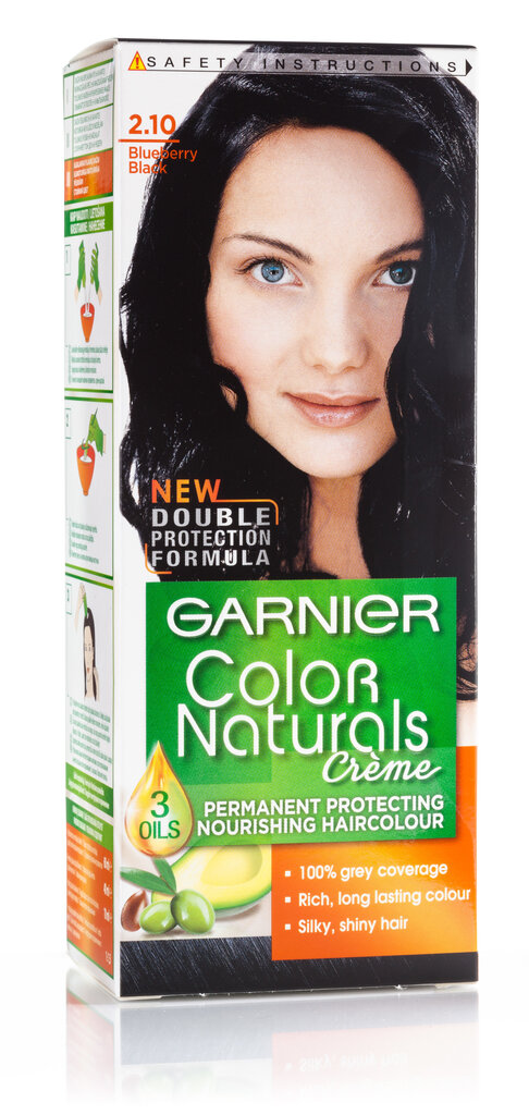 Pitkäkestäväinen hiusväri Garnier Color Naturals, Blue Black hinta ja tiedot | Hiusvärit | hobbyhall.fi