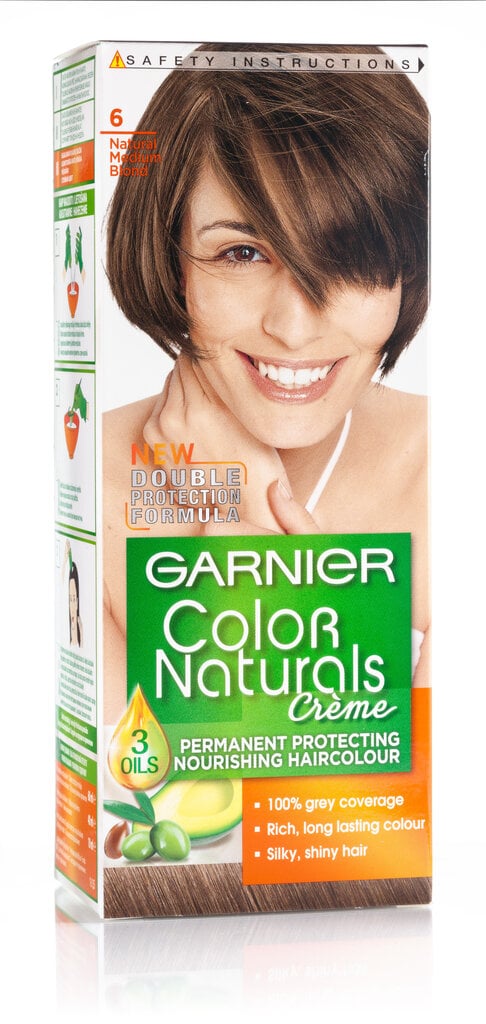 Pitkäkestoinen Hiusväri Garnier Color Naturals, Natural Medium Blond hinta ja tiedot | Hiusvärit | hobbyhall.fi