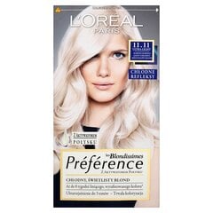 L'Oreal Paris Préférence-hiusväri, 11.11 VENICE hinta ja tiedot | Hiusvärit | hobbyhall.fi