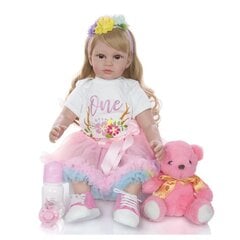 Nukke Reborn Dolls Princess, 60 cm hinta ja tiedot | Tyttöjen lelut | hobbyhall.fi