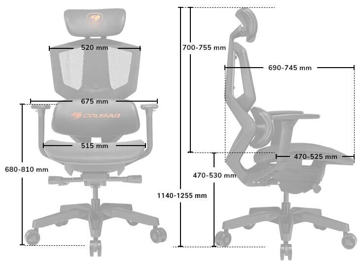 Cougar ARGO One Black | Gaming Chair hinta ja tiedot | Toimistotuolit | hobbyhall.fi