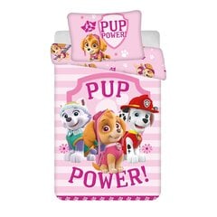 Pussilakanasetti Paw Patrol, 100 x 135 cm + tyynyliina 40 x 60 cm hinta ja tiedot | Vuodevaatteet lapsille | hobbyhall.fi