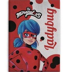 Lasten fleecepeitto Miraculous Ladybug, 100x150 cm hinta ja tiedot | Päiväpeitot ja huovat | hobbyhall.fi