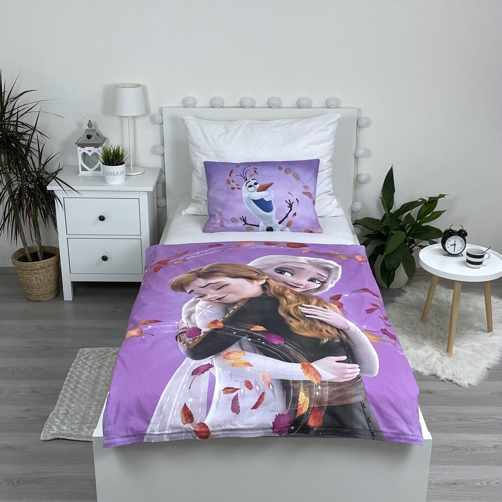 Pussilakanasetti Frozen, 100 x 135 cm + tyynyliina 40 x 60 cm hinta ja tiedot | Vuodevaatteet lapsille | hobbyhall.fi