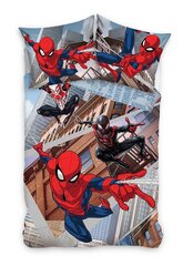 Pussilakanasetti Spiderman, 150 x 210 cm + tyynyliina 60 x 70 cm hinta ja tiedot | Vuodevaatteet lapsille | hobbyhall.fi