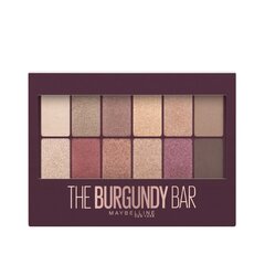 Luomiväripaletti The Burgundy Bar Maybelline (9,6 g) hinta ja tiedot | Silmämeikit | hobbyhall.fi