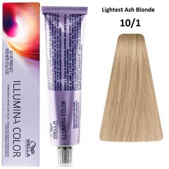 Pysyvä väriaine Illumina Color Wella Nº 10/1 (60 ml) hinta ja tiedot | Hiusvärit | hobbyhall.fi