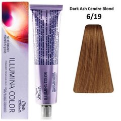 Pysyvä väriaine Illumina Color Wella Nº 6/19 (60 ml) hinta ja tiedot | Hiusvärit | hobbyhall.fi