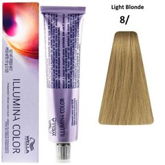 Pysyvä väriaine Illumina Wella Nº 8 (60 ml) hinta ja tiedot | Hiusvärit | hobbyhall.fi