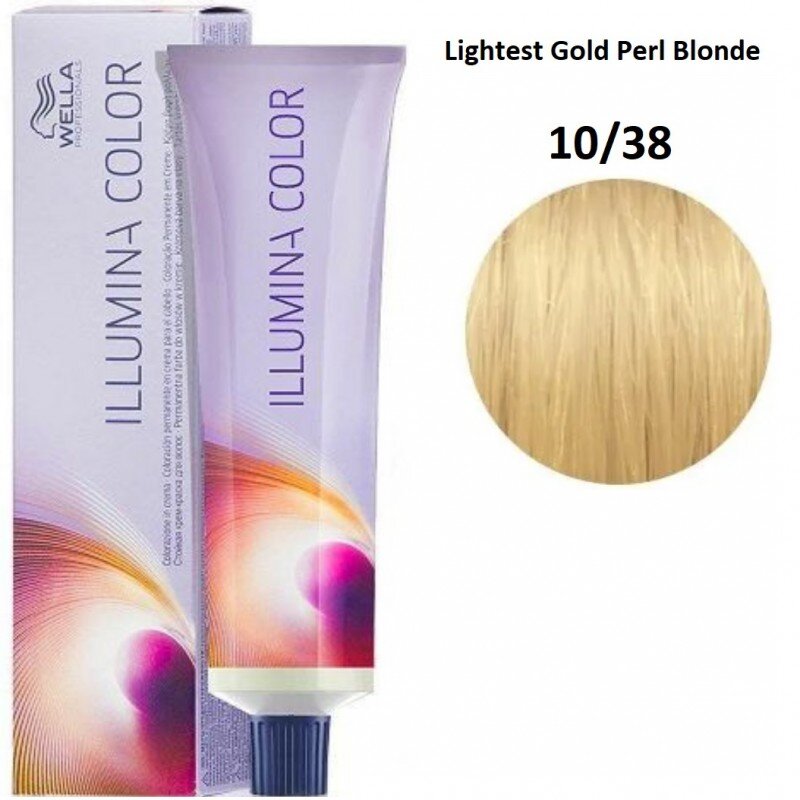 Pysyvä väriaine Illumina Color Wella Nº 10/38 (60 ml) hinta ja tiedot | Hiusvärit | hobbyhall.fi