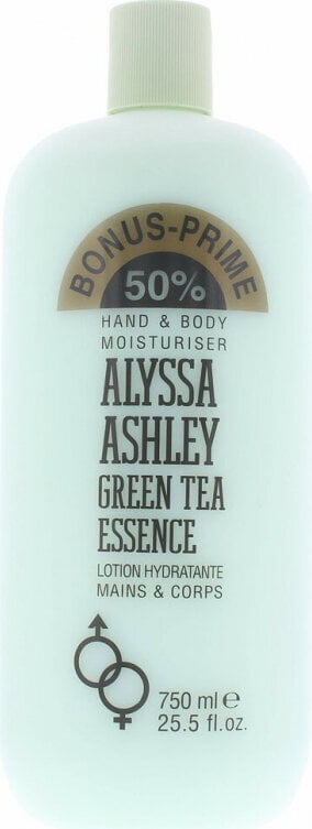 Vartaloemulsio Green Tea Essence Alyssa Ashley 750 ml hinta ja tiedot | Vartalovoiteet ja -emulsiot | hobbyhall.fi