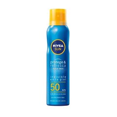 Suihke aurinkosuoja Sun Protege &amp; Refresca Nivea 50 (200 ml) hinta ja tiedot | Aurinkovoiteet | hobbyhall.fi