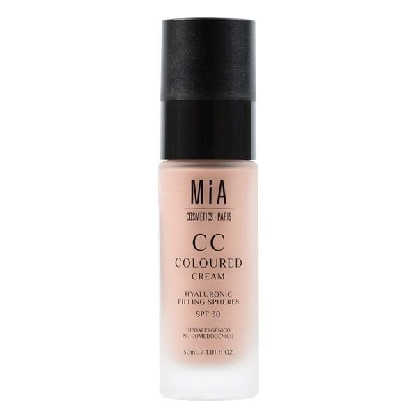 CC Cream Mia Cosmetics Paris Dark SPF 30 (30 ml) hinta ja tiedot | Meikkivoiteet ja puuterit | hobbyhall.fi