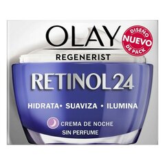 Kosteutusvoide Regenerist Retinol24 Olay (50 ml) hinta ja tiedot | Kasvovoiteet | hobbyhall.fi