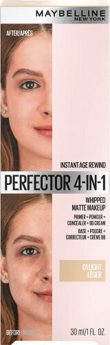 Kasvojen korjaaja Maybelline Instant Anti-Age Perfector Matta Light 4-in-1 (30 ml) hinta ja tiedot | Meikkivoiteet ja puuterit | hobbyhall.fi