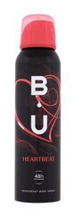 B.U. Heartbeat - deodoranttisuihke hinta ja tiedot | Deodorantit | hobbyhall.fi