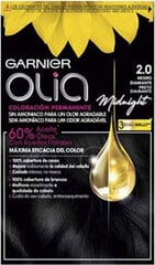 Pysyvä väriaine Olia 2.0 Black Diamond Garnier Ammoniakkivapaa (4 Kappaletta) hinta ja tiedot | Hiusvärit | hobbyhall.fi