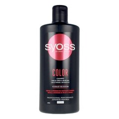 Shampoo värjätyille hiuksille Color Tech Syoss (440 ml) hinta ja tiedot | Shampoot | hobbyhall.fi