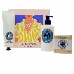 Unisex kosmetiikkasetti L'Occitane En Provence Karite Lait Ultra Riche Corps (3 osaa) hinta ja tiedot | Vartalovoiteet ja -emulsiot | hobbyhall.fi