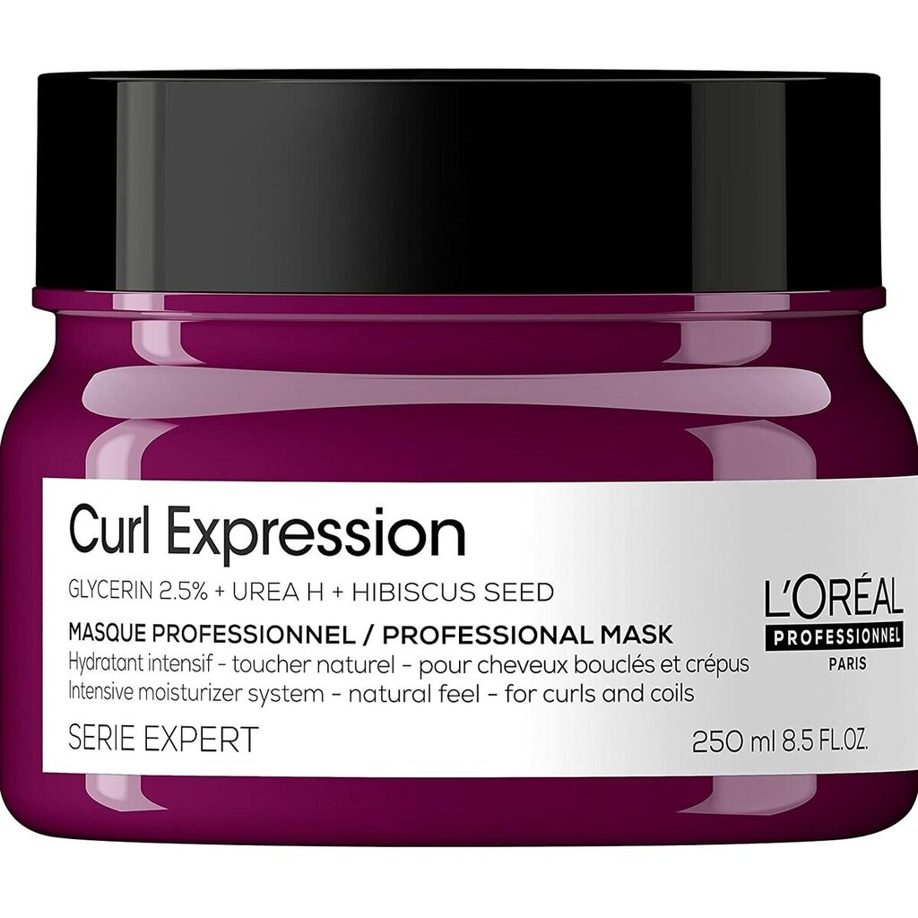 Hiusnaamio L'Oreal Professionnel Paris Expert Curl Expression Luxurious Feel (250 ml) hinta ja tiedot | Naamiot, öljyt ja seerumit | hobbyhall.fi