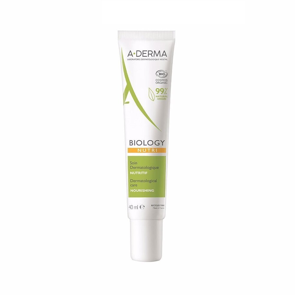 A-Derma Biology Nourishing Care Cream 40ml hinta ja tiedot | Kasvovoiteet | hobbyhall.fi