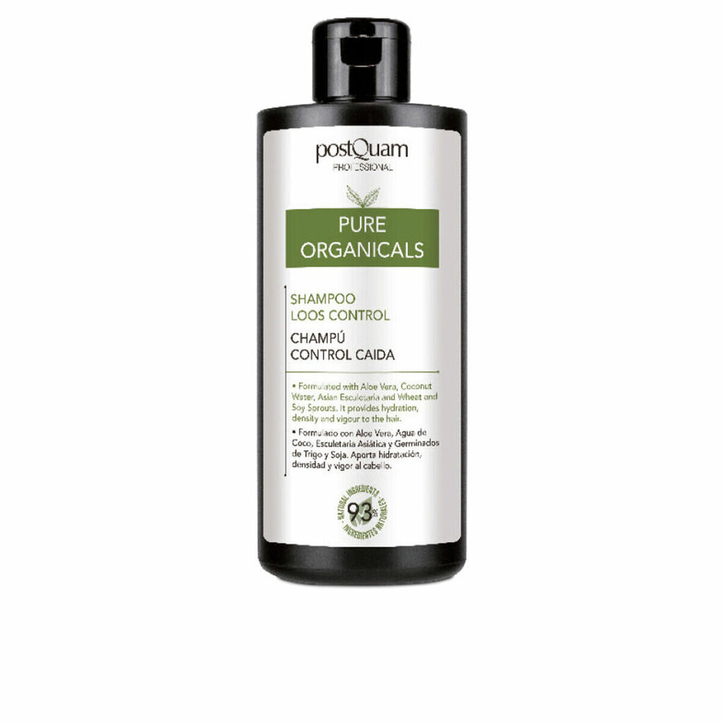 Hiusten lähtöä vastaan toimiva shampoo Postquam Pure Organicals (400 ml) hinta ja tiedot | Shampoot | hobbyhall.fi