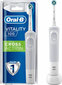 Sähköhammasharja Oral-B Vitality D-100 Trizone Valkoinen hinta ja tiedot | Suuhygienia | hobbyhall.fi