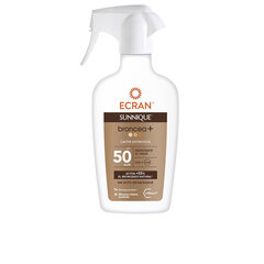 Aurinkovoide Ecran Sunnique Broncea+ Aurinkopuuteri Spf 50 (270 ml) hinta ja tiedot | Ecran Hajuvedet ja kosmetiikka | hobbyhall.fi