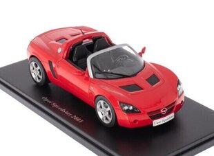 Opel Speedster 2001 Red 24P021 HACHETTE 1:24 hinta ja tiedot | Pienoismallit | hobbyhall.fi