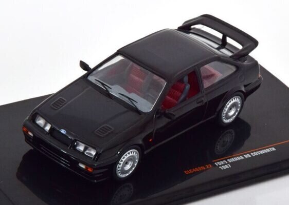 Ford Sierra RS Cosworth 1987 Black CLC482N IXO 1:43 hinta ja tiedot | Pienoismallit | hobbyhall.fi