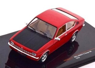 Opel Kadett C Coupe SR 1976 Red/Matt Black IXO 1:43 CLC490N hinta ja tiedot | Pienoismallit | hobbyhall.fi