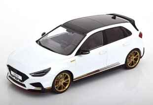 Hyundai i30 N 2021 Metallic White MCG 1:18 MCG18376 hinta ja tiedot | Pienoismallit | hobbyhall.fi