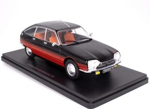 Citroën Gs Basalte 1978 Black Cit057 Hachette 1:24 hinta ja tiedot | Pienoismallit | hobbyhall.fi