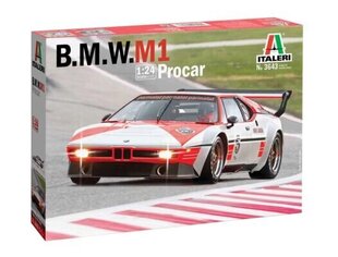 BMW M1 Procar 3643 Italeri 1:24 hinta ja tiedot | Pienoismallit | hobbyhall.fi