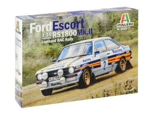 Ford Escort Rs1800 Mk.II 3655 Italeri 1:24 hinta ja tiedot | Italeri Keräilijöille | hobbyhall.fi