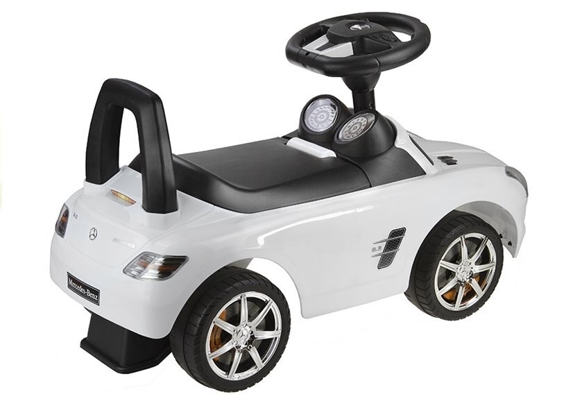 Mercedes Benz potkuauto lapsille, valkoinen hinta ja tiedot | Vauvan lelut | hobbyhall.fi