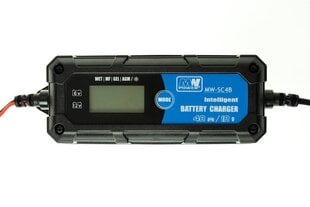 LCD-akkulaturi 6V/12V MW-SC4B MW-SC4B hinta ja tiedot | Sähköautojen lataustarvikkeet | hobbyhall.fi